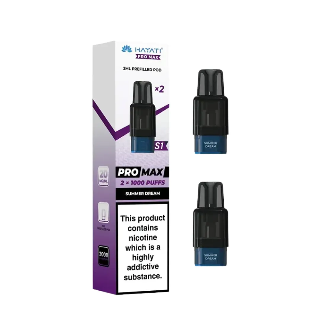 Hayati Pro Max S1 Prefilled Pods