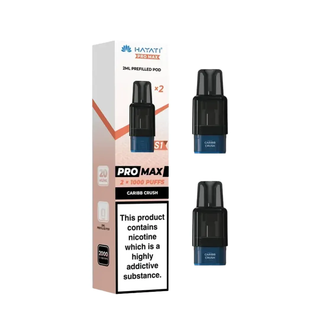 Hayati Pro Max S1 Prefilled Pods