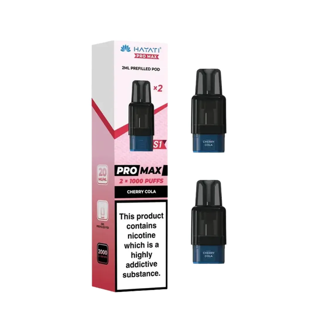 Hayati Pro Max S1 Prefilled Pods