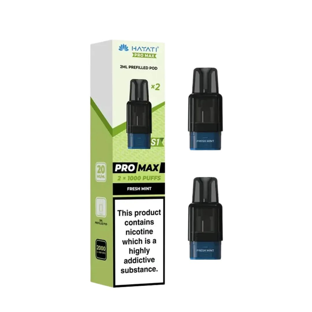 Hayati Pro Max S1 Prefilled Pods