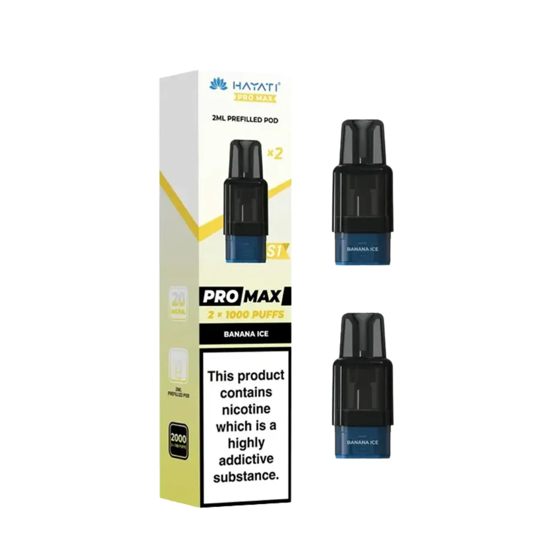 Hayati Pro Max S1 Prefilled Pods