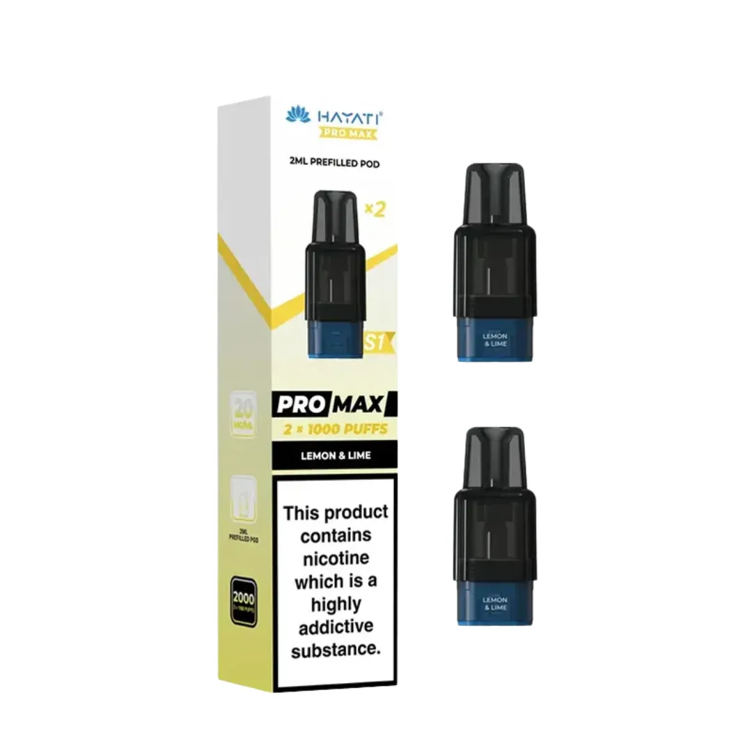 Hayati Pro Max S1 Prefilled Pods