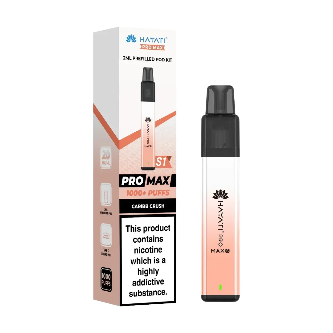 Hayati Pro Mini+ 1000 Puffs Prefilled Vape Kit