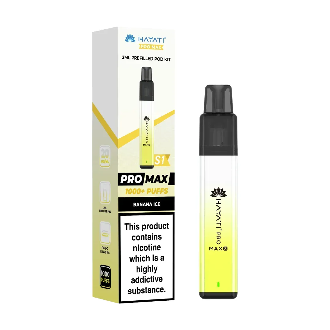 Hayati Pro Mini+ 1000 Puffs Prefilled Vape Kit