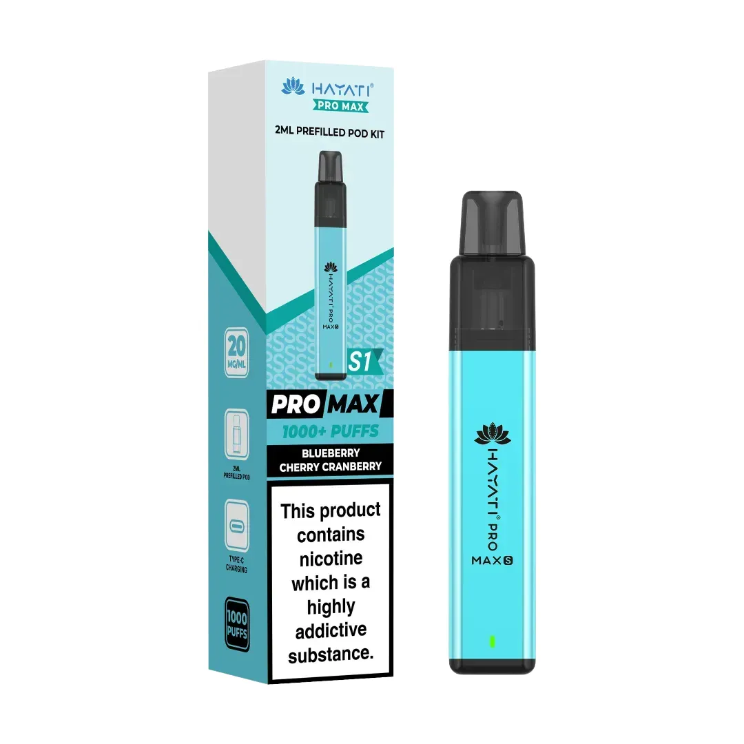 Hayati Pro Mini+ 1000 Puffs Prefilled Vape Kit