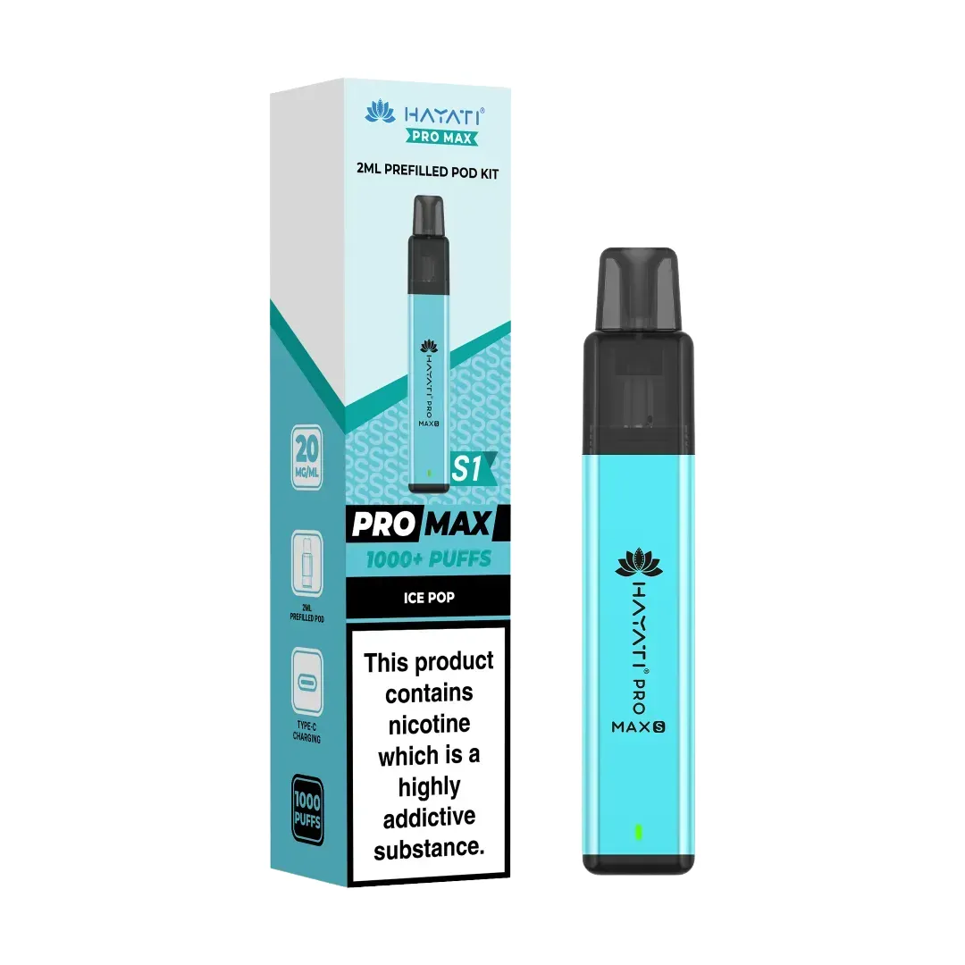 Hayati Pro Mini+ 1000 Puffs Prefilled Vape Kit