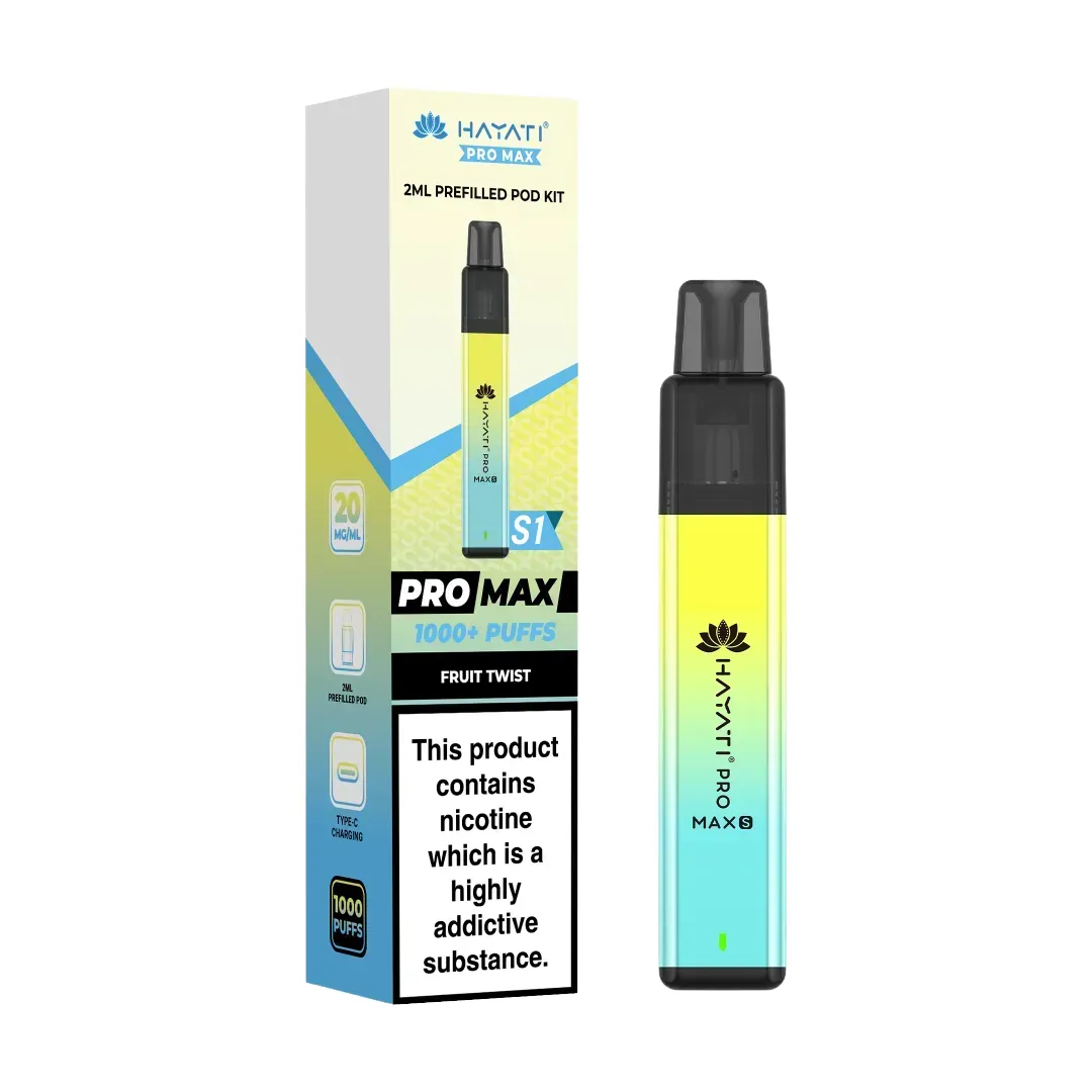 Hayati Pro Mini+ 1000 Puffs Prefilled Vape Kit