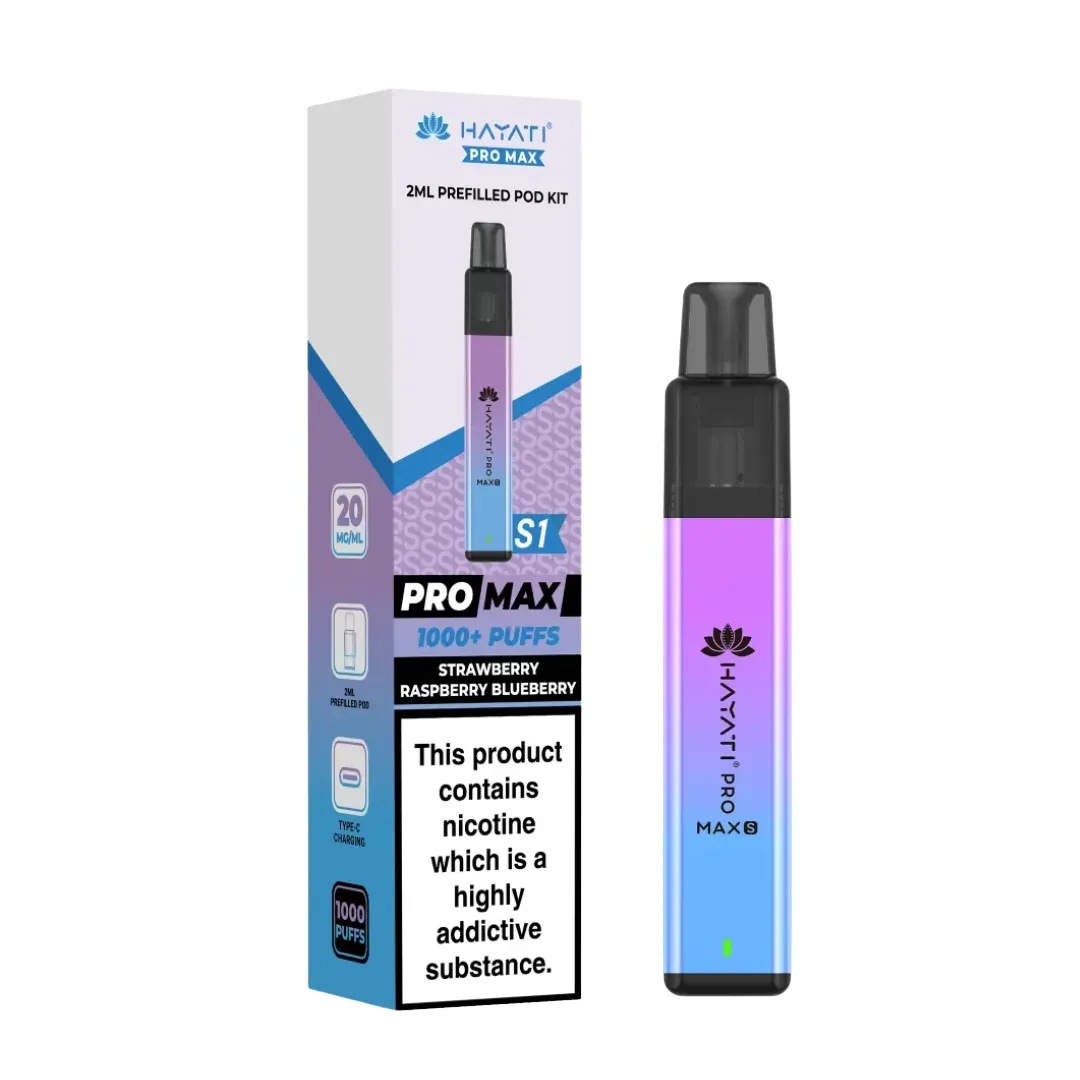 Hayati Pro Mini+ 1000 Puffs Prefilled Vape Kit