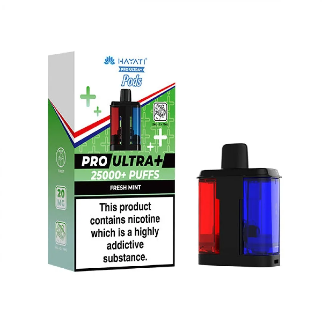 Hayati Pro Ultra Plus 25K Prefilled Pods