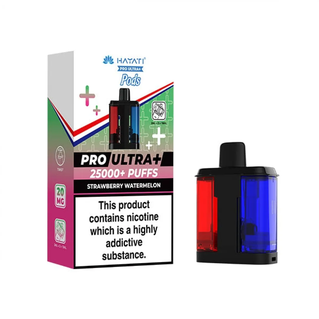 Hayati Pro Ultra Plus 25K Prefilled Pods