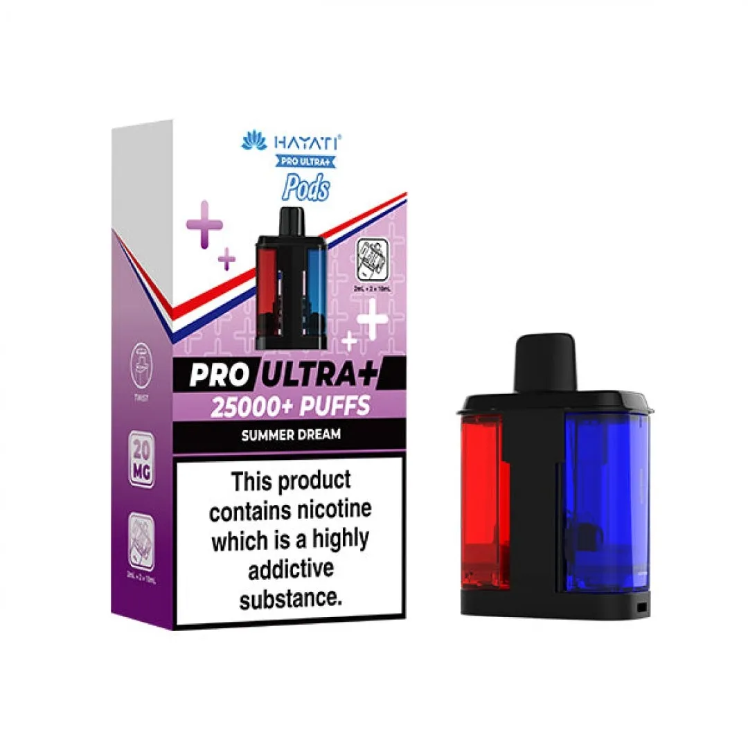 Hayati Pro Ultra Plus 25K Prefilled Pods