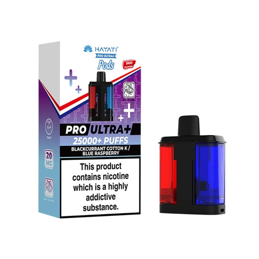 Hayati Pro Ultra Plus 25K Prefilled Pods