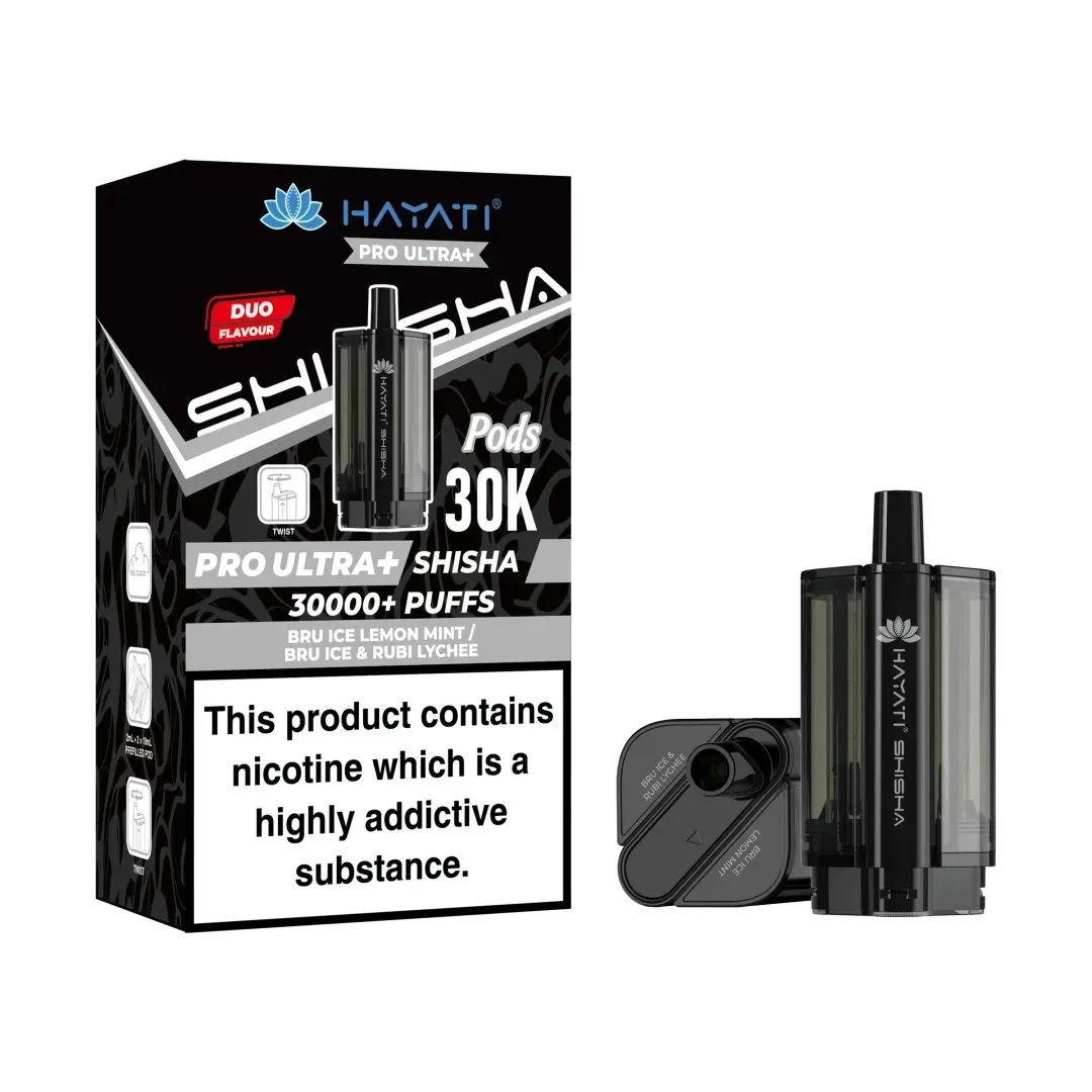 Hayati Pro Ultra+ Shisha 30K Prefilled Pods