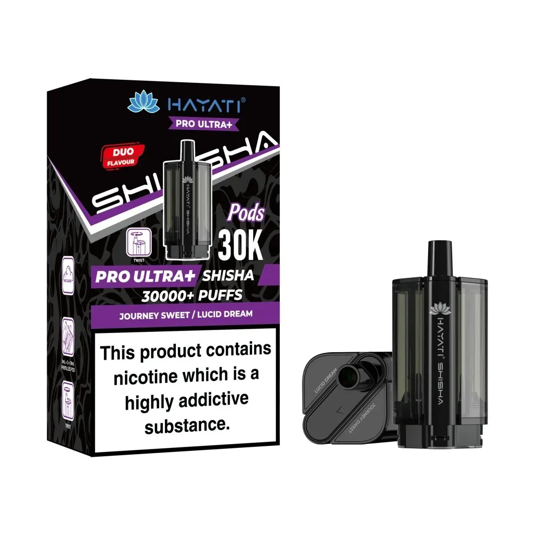 Hayati Pro Ultra+ Shisha 30K Prefilled Pods