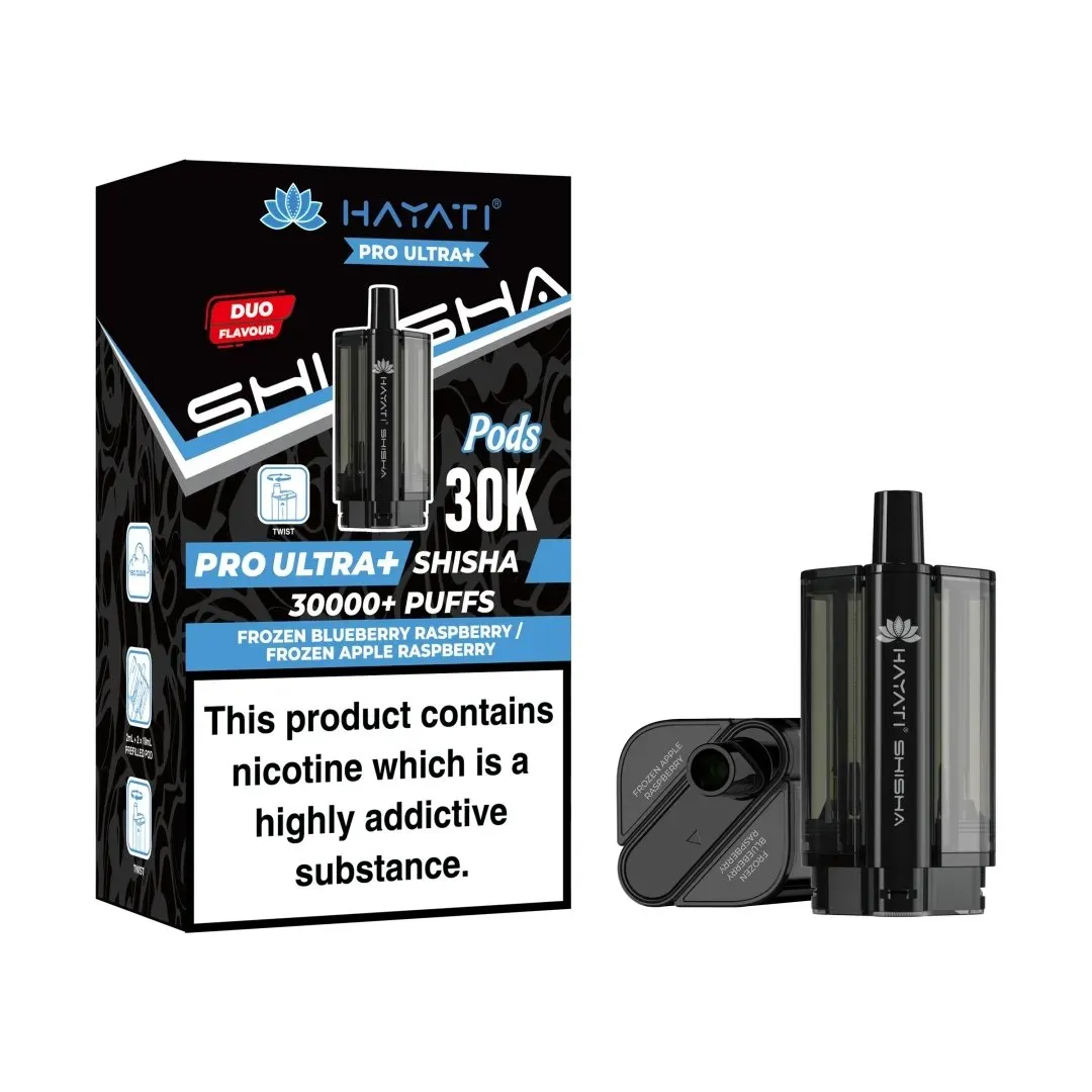 Hayati Pro Ultra+ Shisha 30K Prefilled Pods