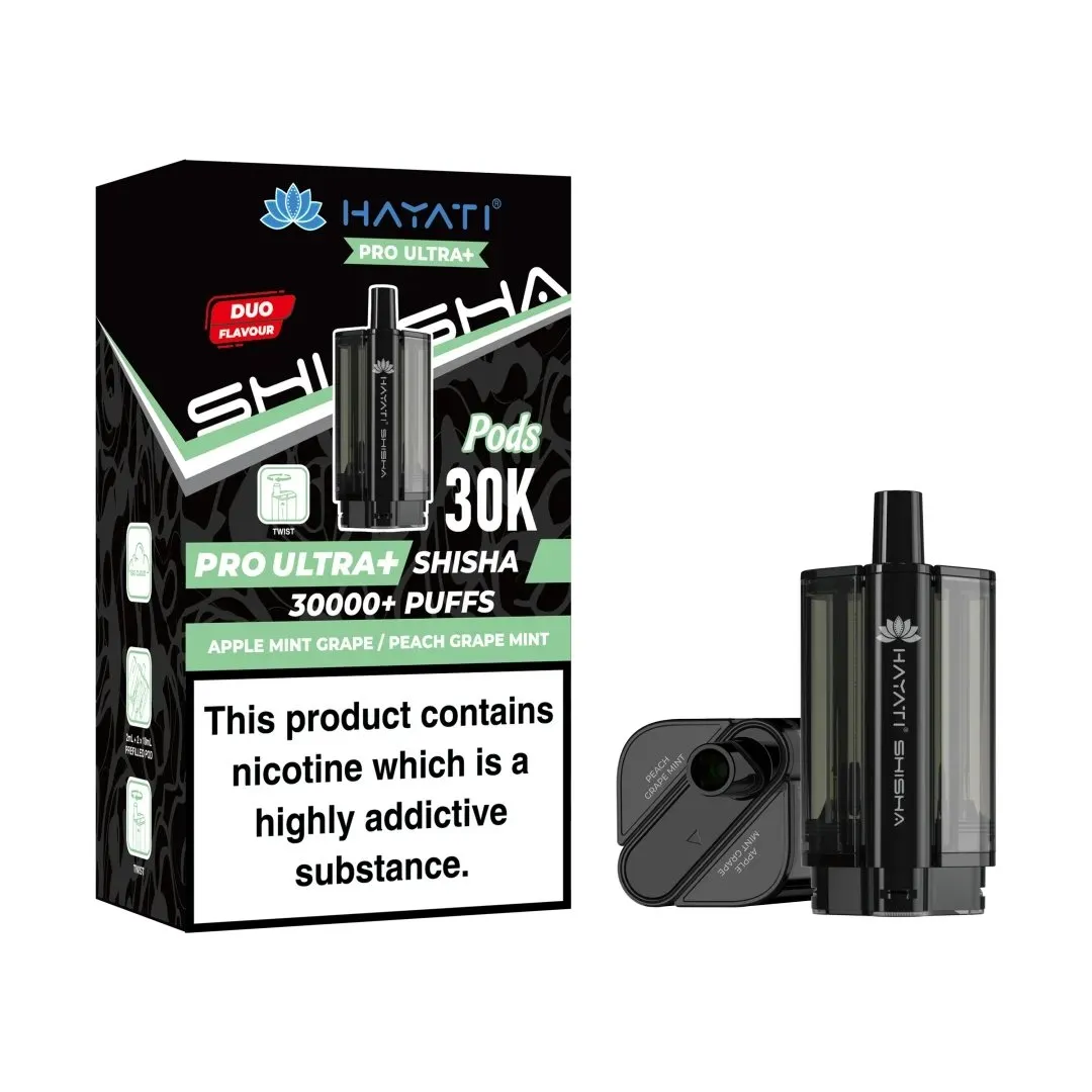 Hayati Pro Ultra+ Shisha 30K Prefilled Pods