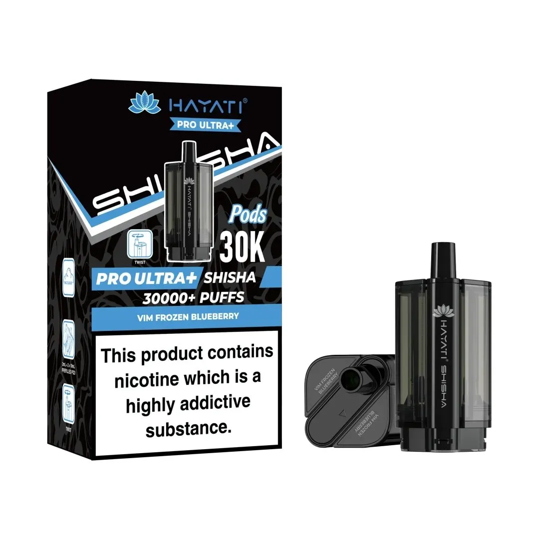 Hayati Pro Ultra+ Shisha 30K Prefilled Pods