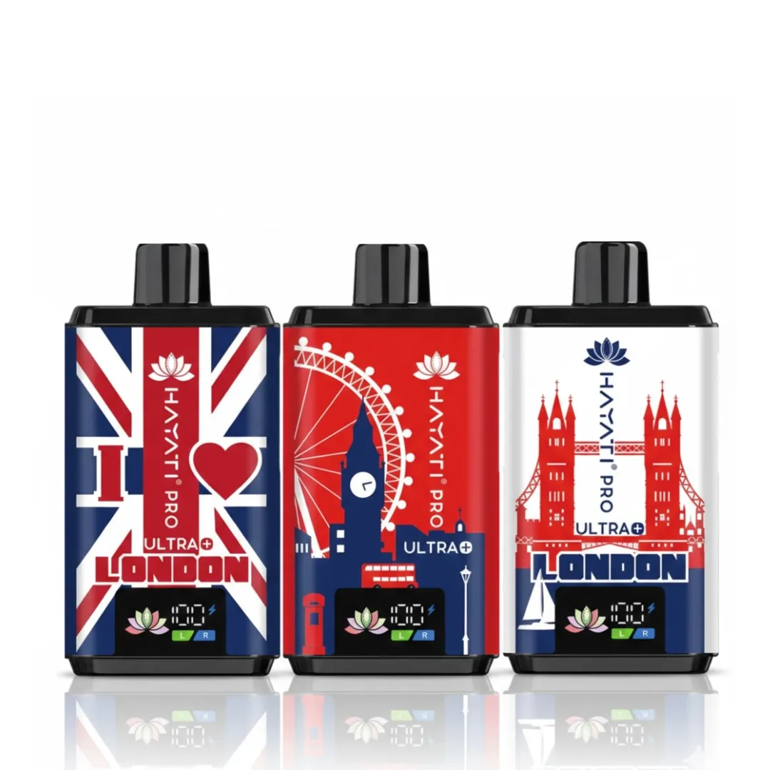 Hayati Pro Ultra+ 25K Puffs Souvenir Edition (England) Vape Kit