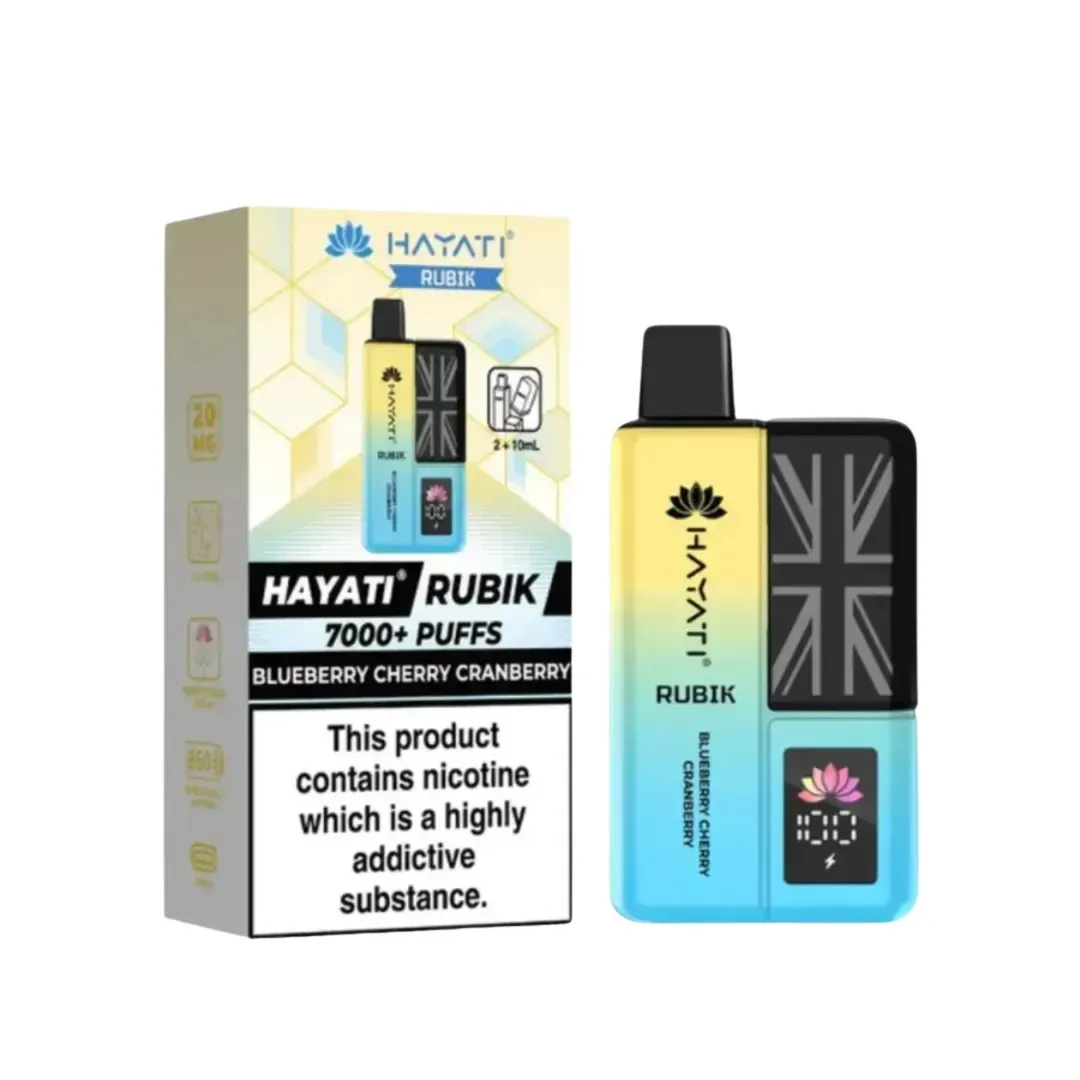 Hayati Rubik 7000 Puffs Prefilled Vape kit