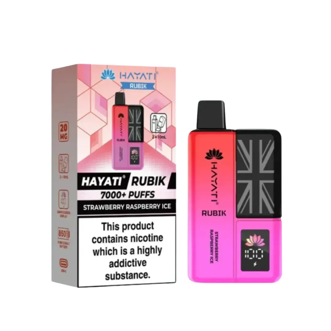 Hayati Rubik 7000 Puffs Prefilled Vape kit