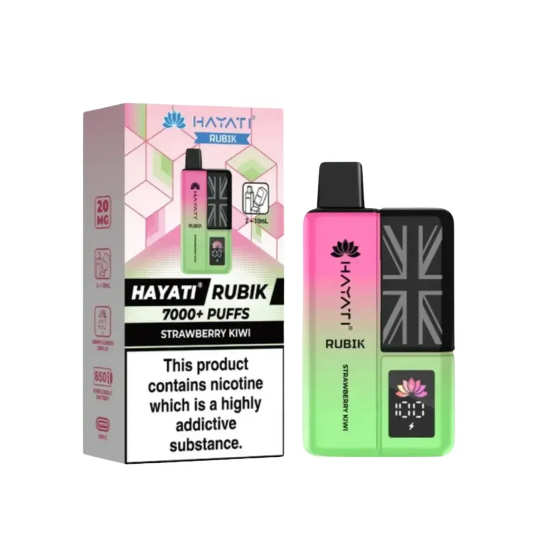 Hayati Rubik 7000 Puffs Prefilled Vape kit
