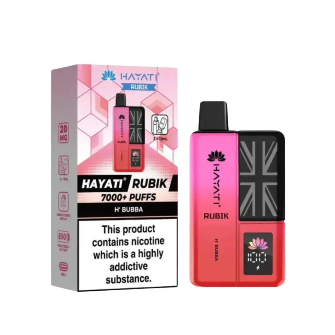 Hayati Rubik 7000 Puffs Prefilled Vape kit