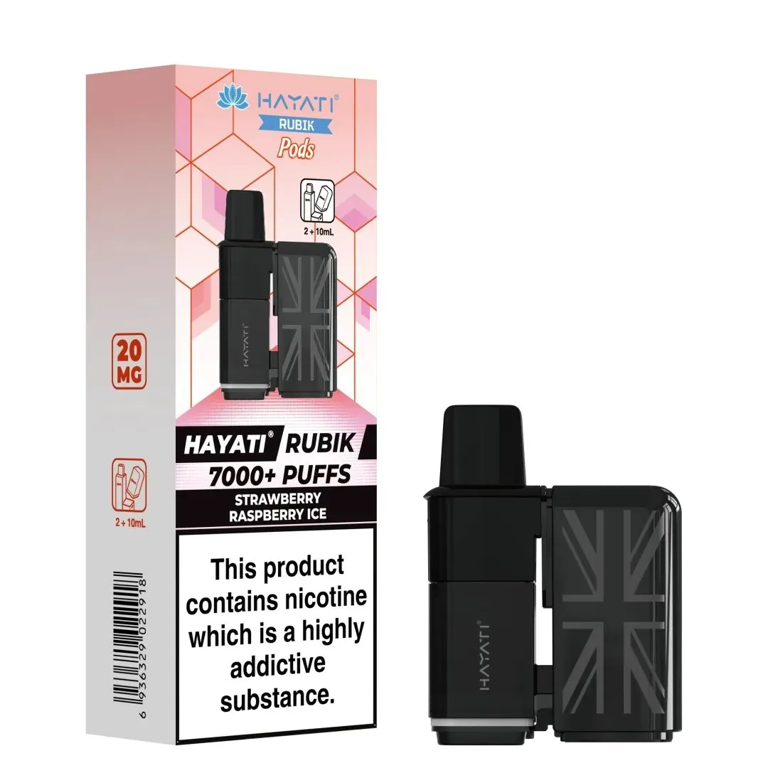 Hayati Rubik 7000 Puffs Prefilled Pods