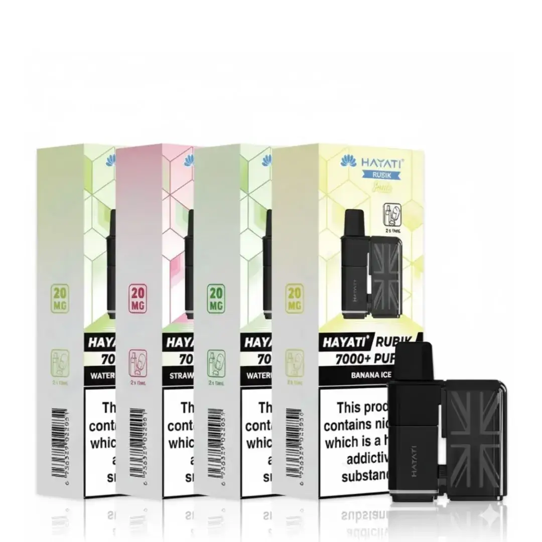 Hayati Rubik 7000 Puffs Prefilled Pods
