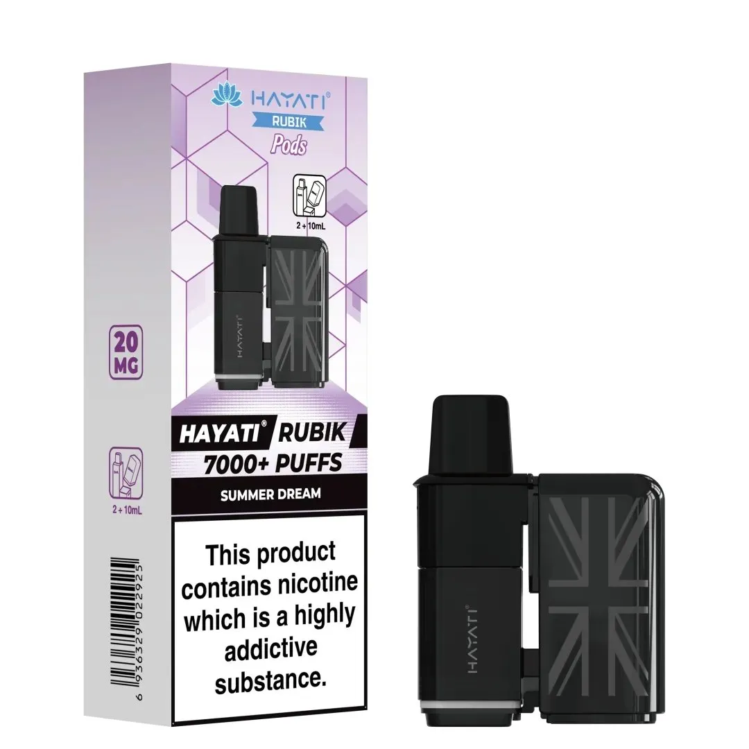 Hayati Rubik 7000 Puffs Prefilled Pods