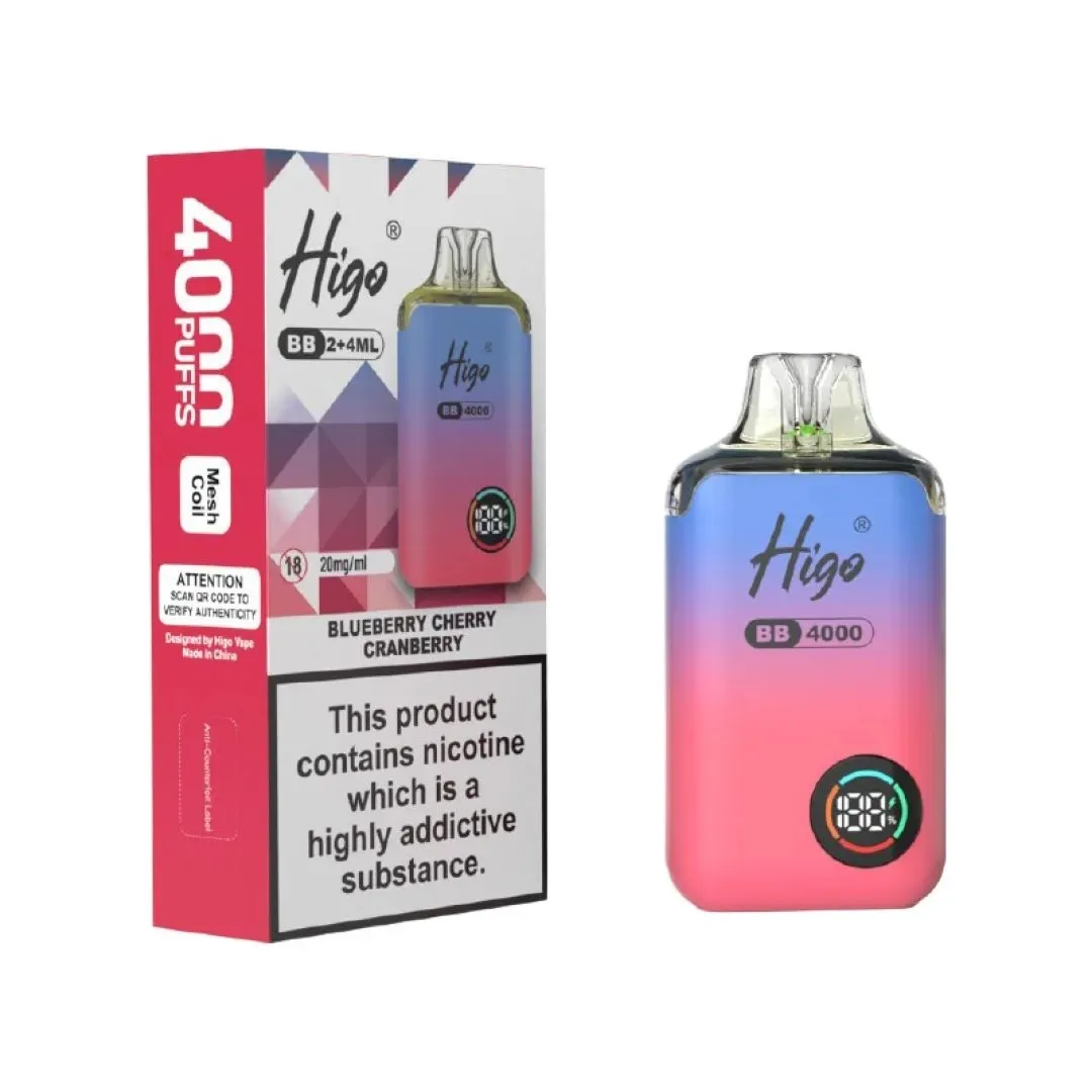 Higo BB 4000 Puffs Vape Kit