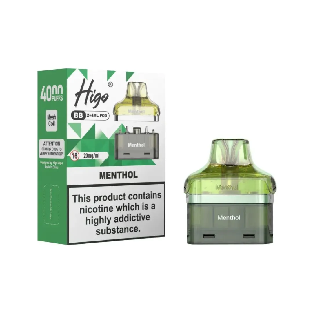 Higo BB 4000 Prefilled Pods
