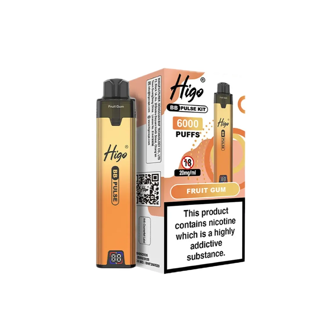 Higo BB Pulse 6K Prefilled Pod Kit - Coming Soon