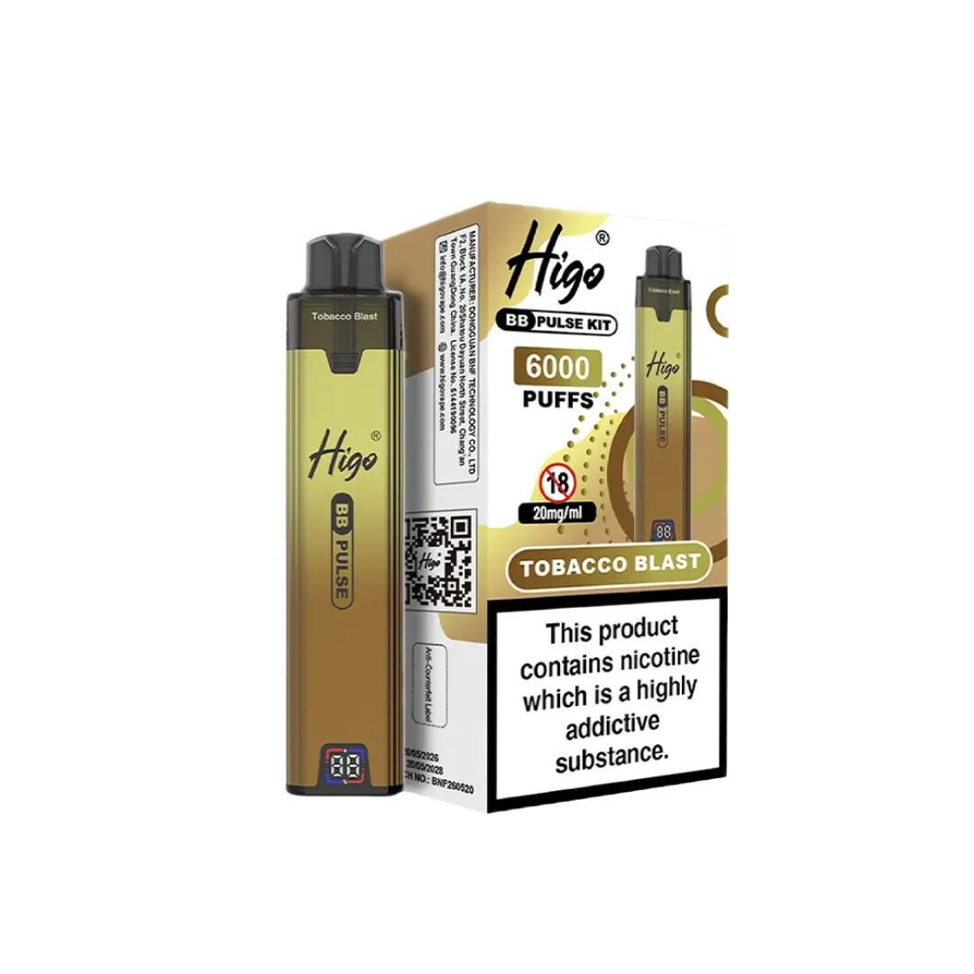 Higo BB Pulse 6K Prefilled Pod Kit - Coming Soon