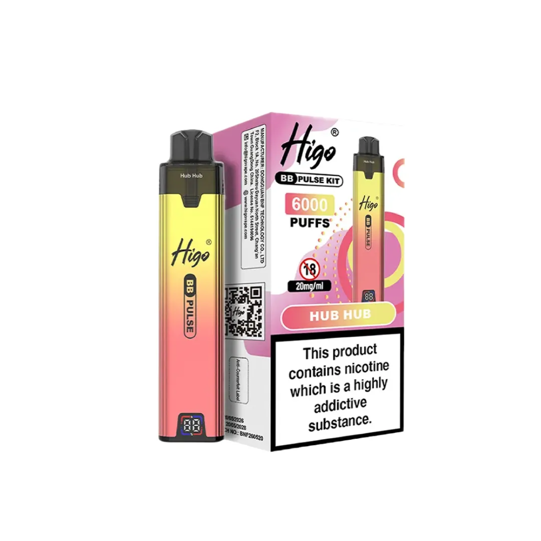 Higo BB Pulse 6K Prefilled Pod Kit - Coming Soon