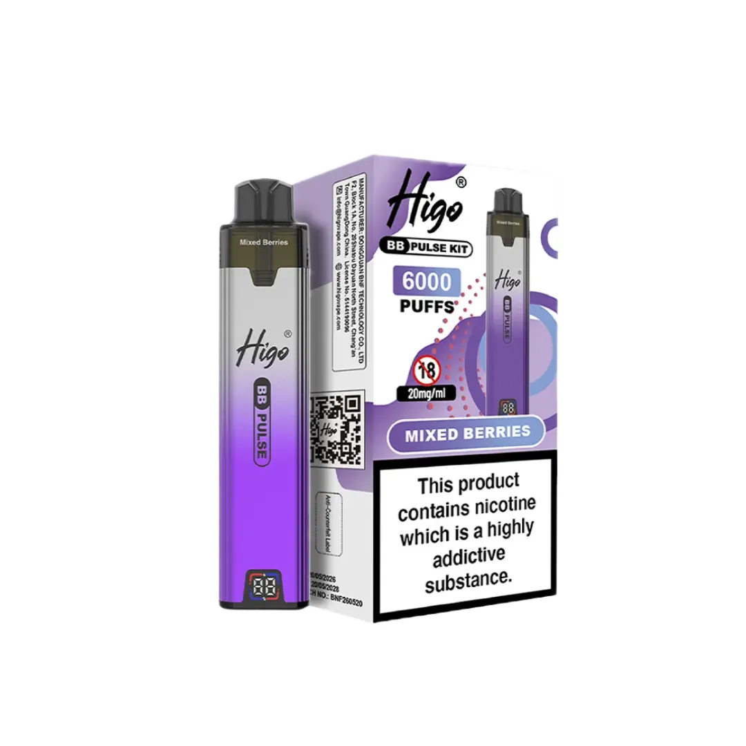 Higo BB Pulse 6K Prefilled Pod Kit - Coming Soon