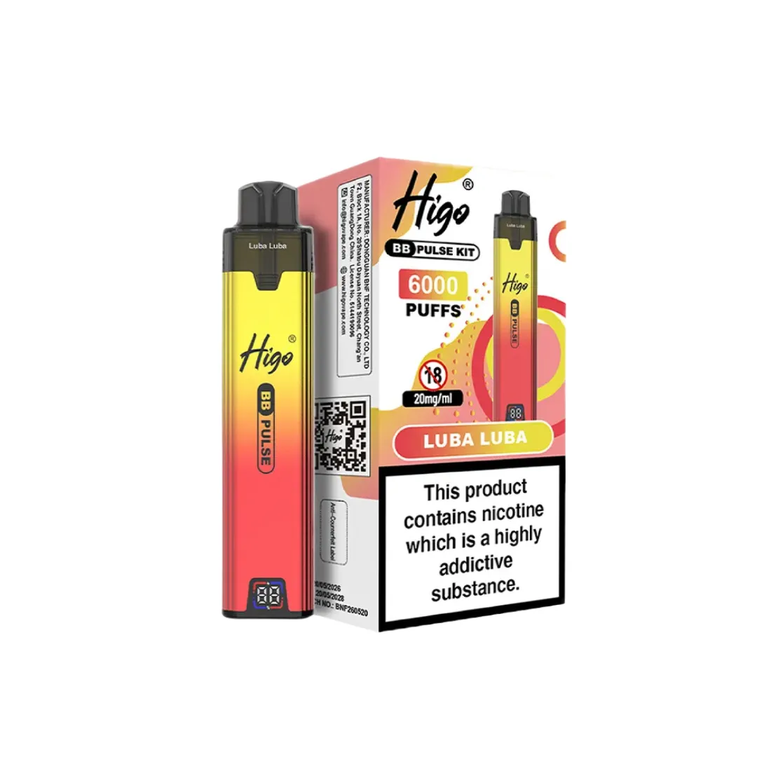 Higo BB Pulse 6K Prefilled Pod Kit - Coming Soon