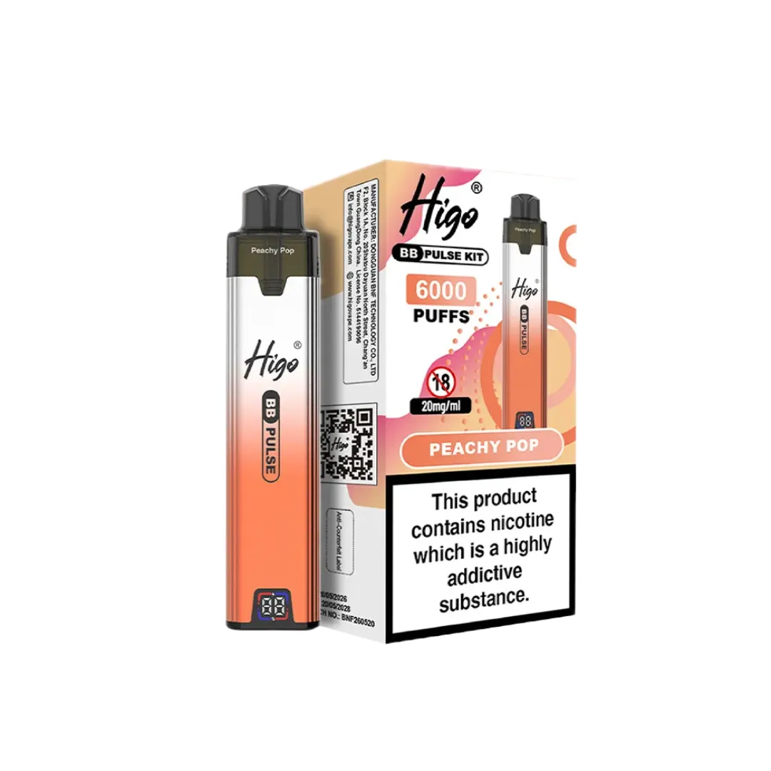 Higo BB Pulse 6K Prefilled Pod Kit - Coming Soon