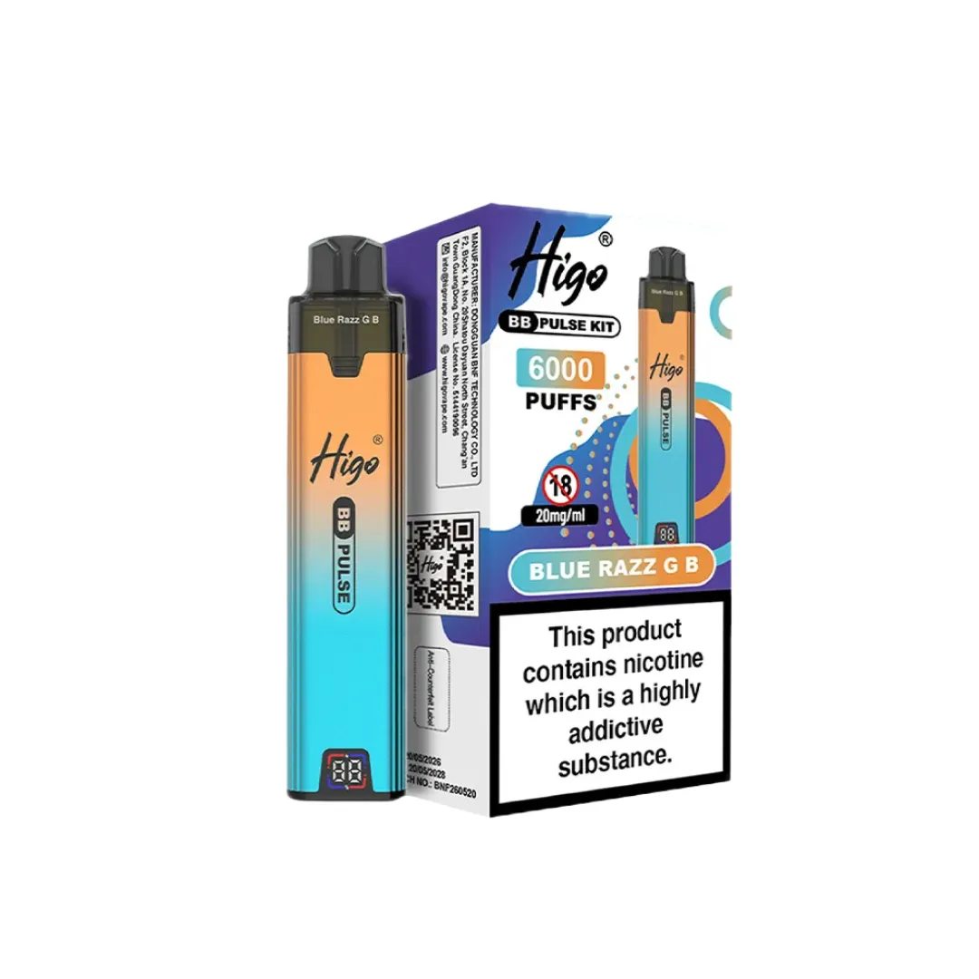 Higo BB Pulse 6K Prefilled Pod Kit - Coming Soon