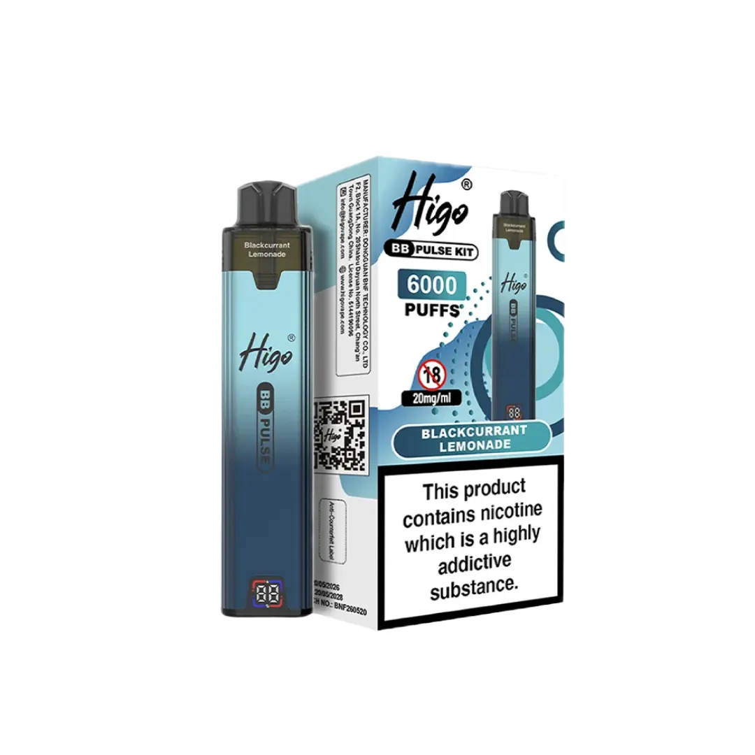 Higo BB Pulse 6K Prefilled Pod Kit - Coming Soon