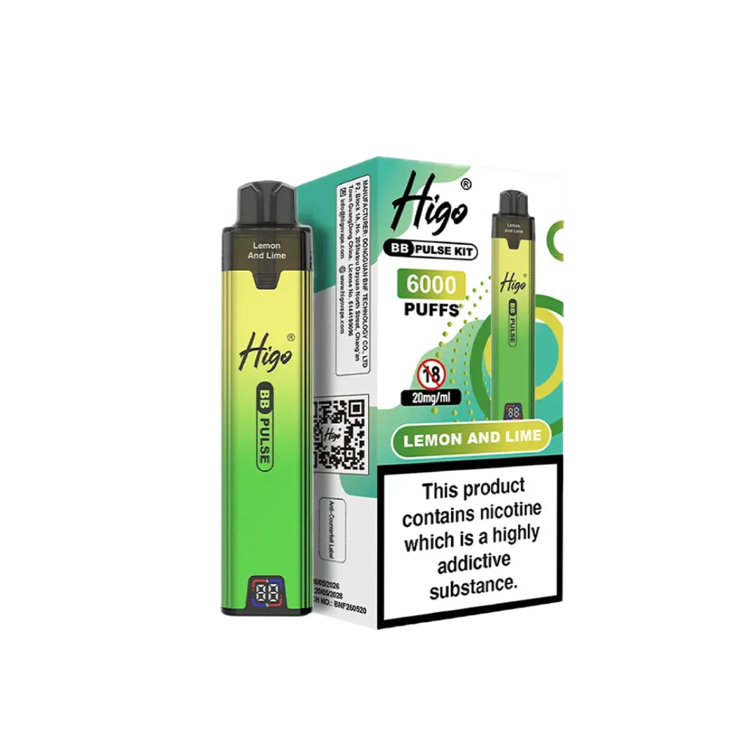 Higo BB Pulse 6K Prefilled Pod Kit - Coming Soon