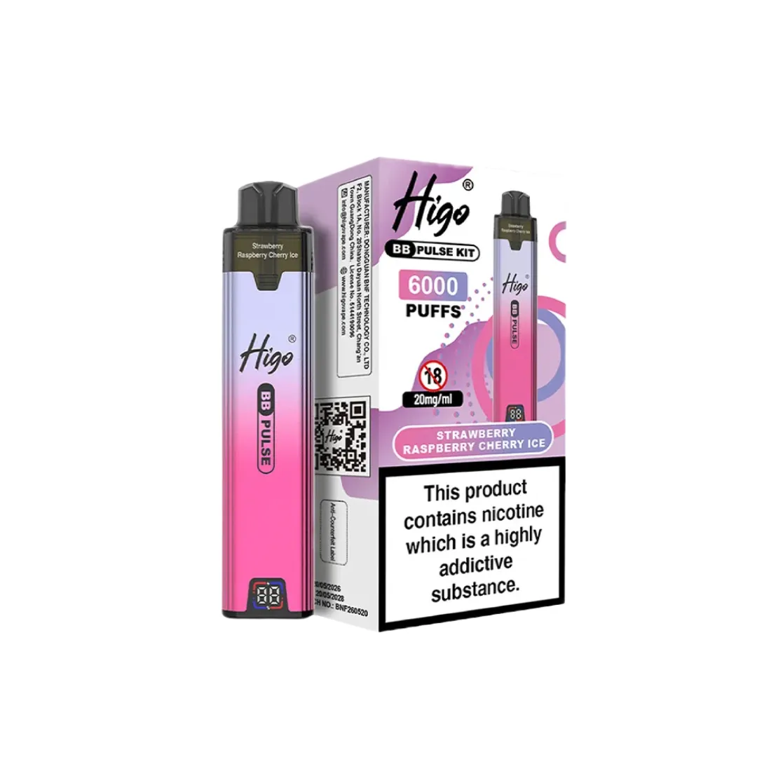 Higo BB Pulse 6K Prefilled Pod Kit - Coming Soon