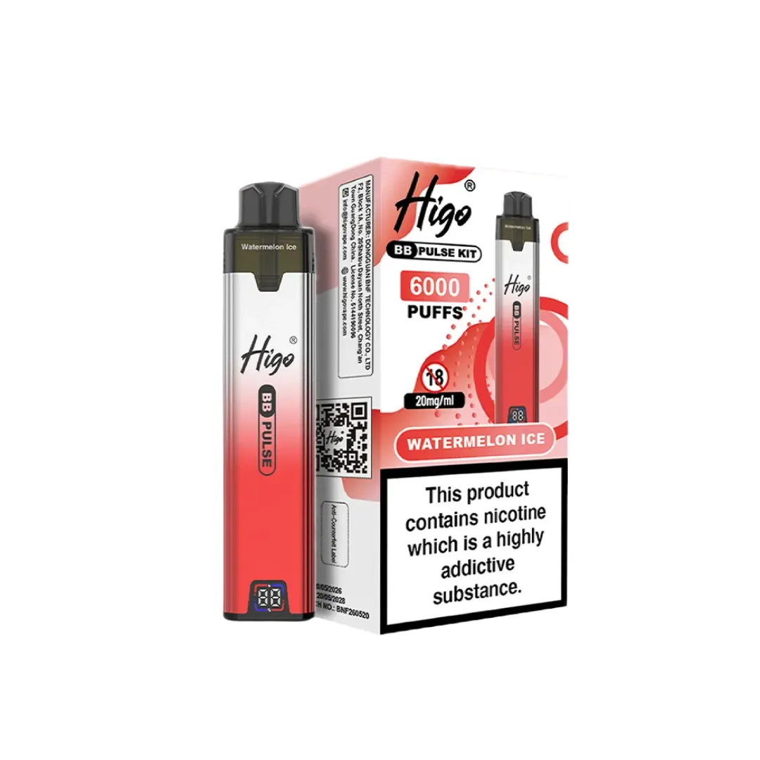 Higo BB Pulse 6K Prefilled Pod Kit - Coming Soon