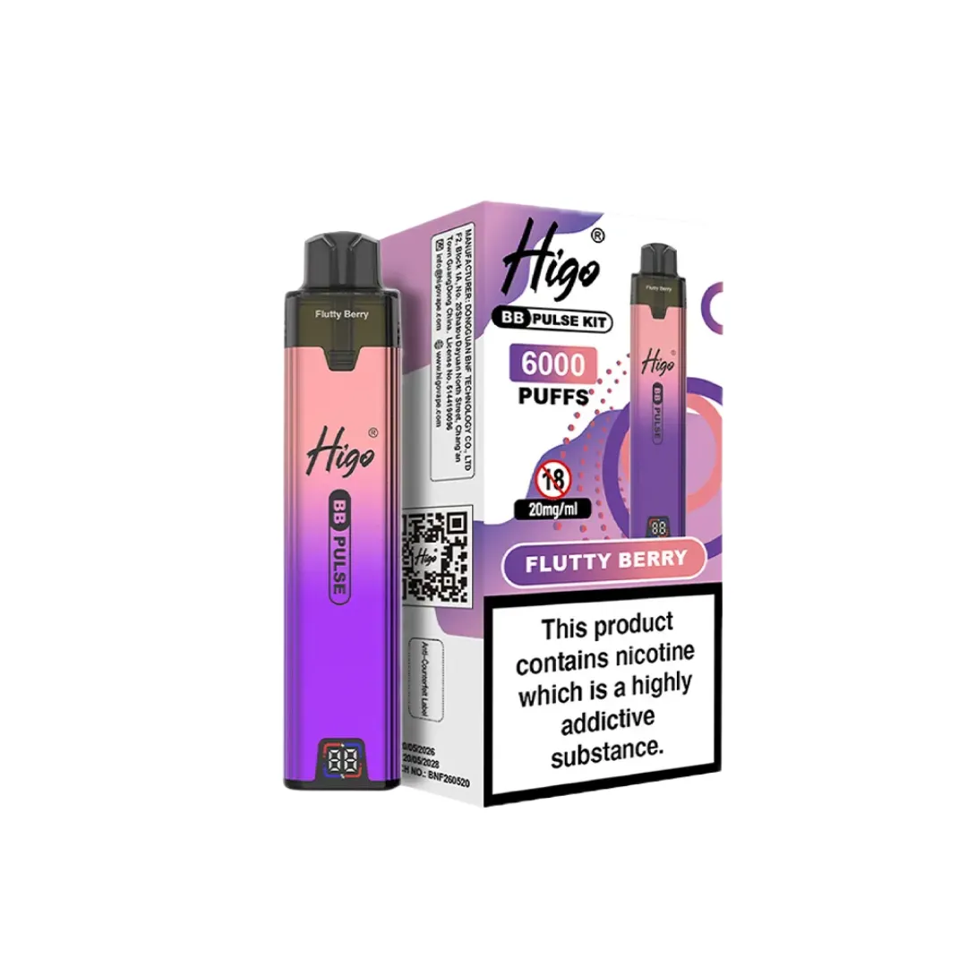 Higo BB Pulse 6K Prefilled Pod Kit - Coming Soon