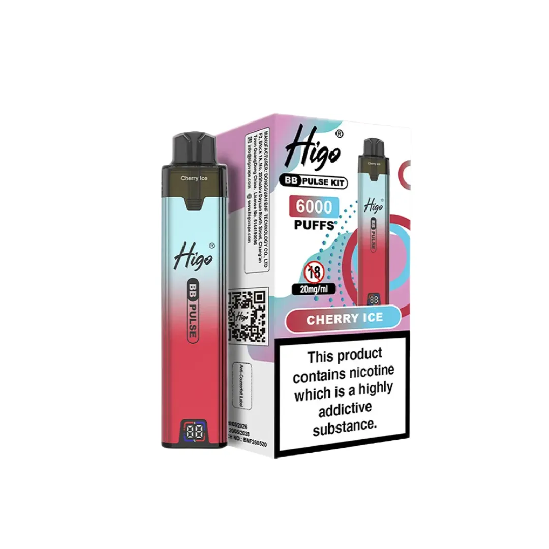 Higo BB Pulse 6K Prefilled Pod Kit - Coming Soon