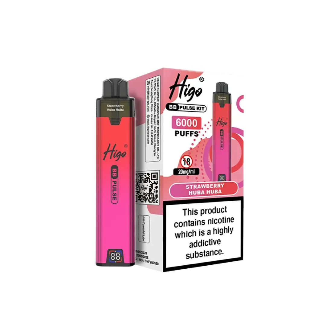 Higo BB Pulse 6K Prefilled Pod Kit - Coming Soon