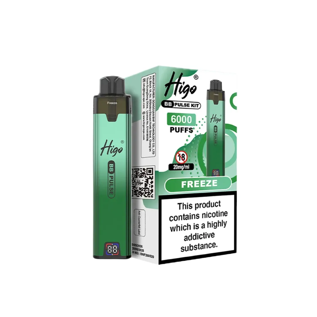 Higo BB Pulse 6K Prefilled Pod Kit - Coming Soon