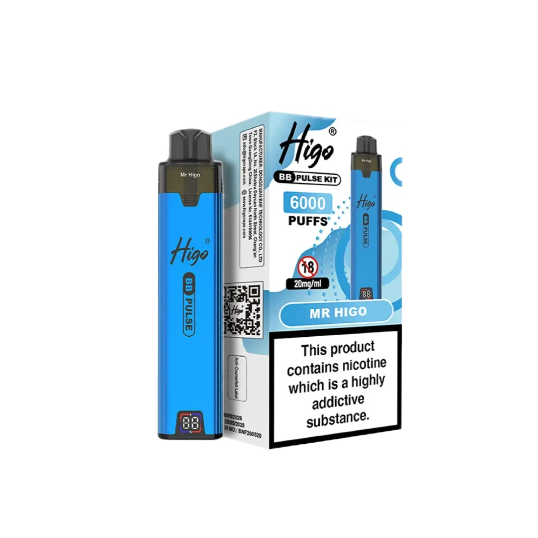 Higo BB Pulse 6K Prefilled Pod Kit - Coming Soon