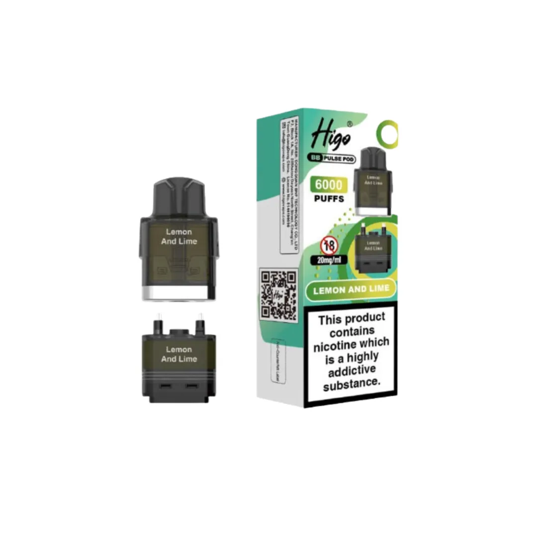 Higo BB Pulse 6K Refill Pods - Coming Soon