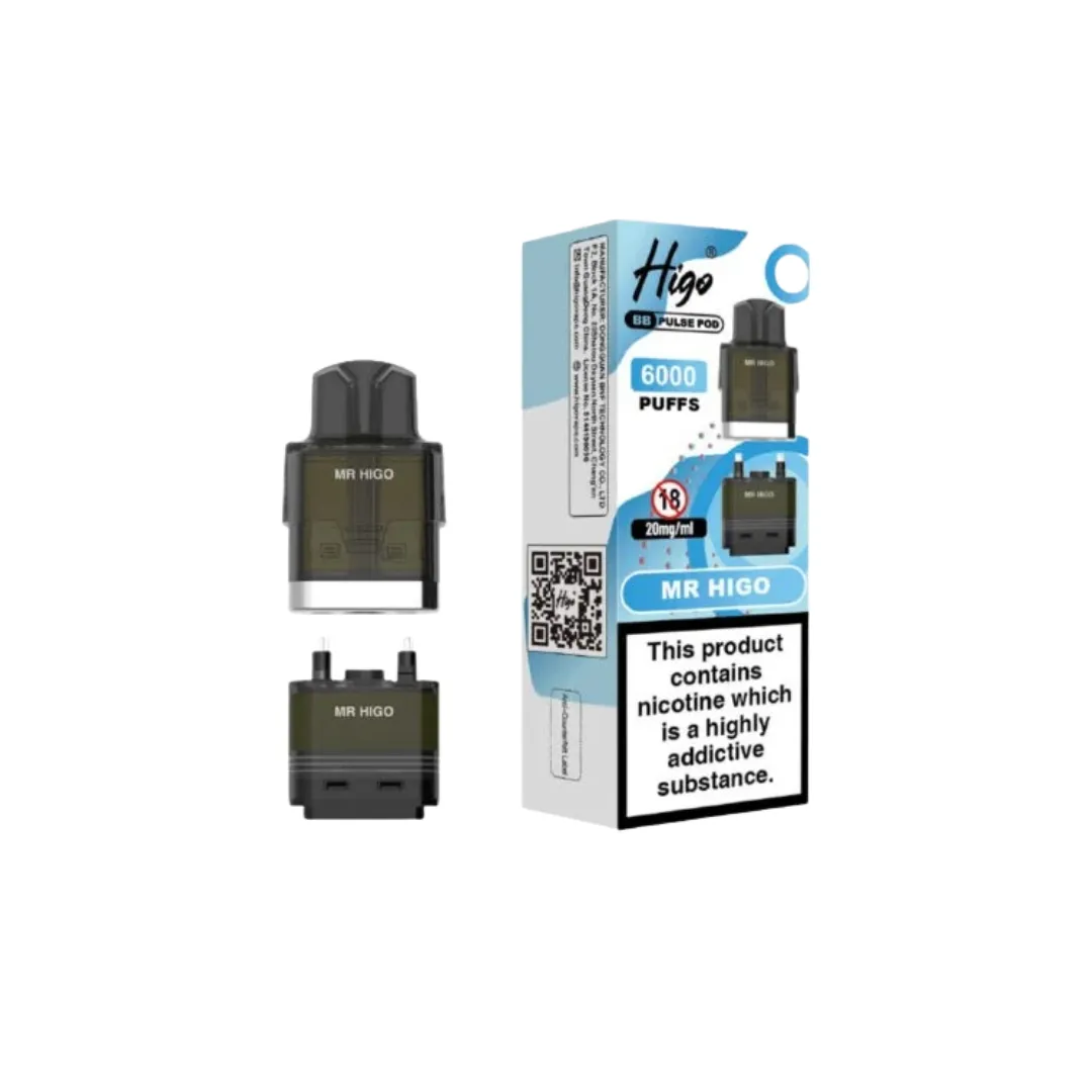 Higo BB Pulse 6K Refill Pods - Coming Soon