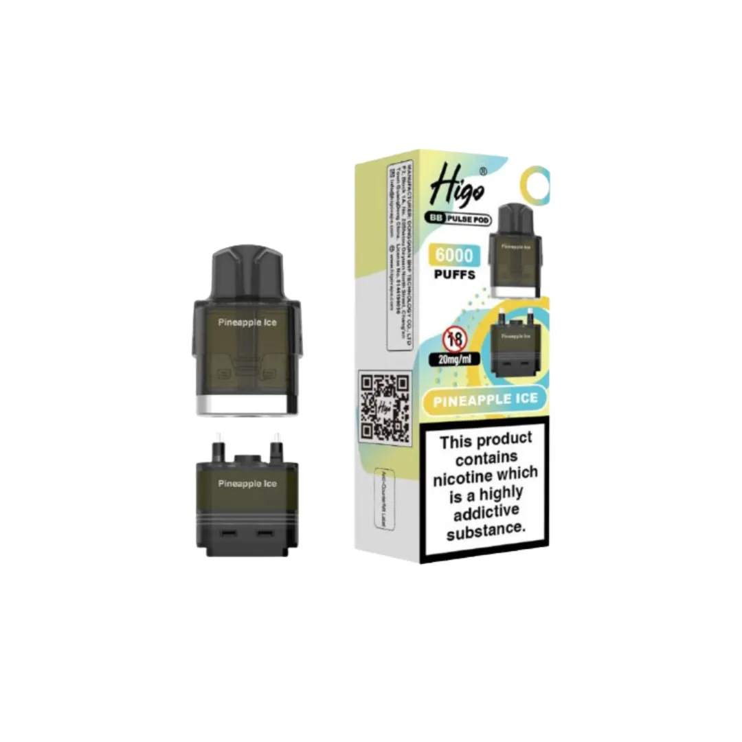 Higo BB Pulse 6K Refill Pods - Coming Soon